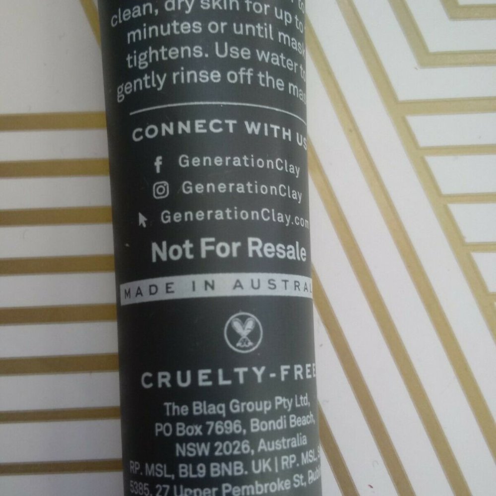 🦋5/$25 3x GENERATION CLAY Detoxifying Charcoal Australian Clay Mask - Picture 11 of 14